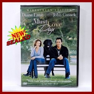 Must Love Dogs DVD 2005 Diane Lane John Cusack‎ Widescreen Rom Com Movie